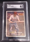 1957 TOPPS RICHIE ASHBURN SGC 6