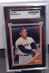 1962 TOPPS WILLIE MAYS SGC AUTHENTIC