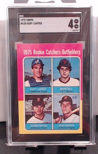 1975 TOPPS GARY CARTER (RC) SGC 4