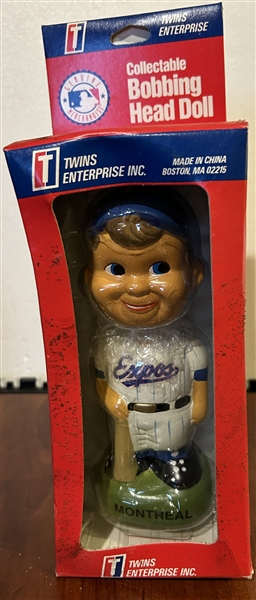 MONTREAL EXPOS BOBBING HEAD w/BOX