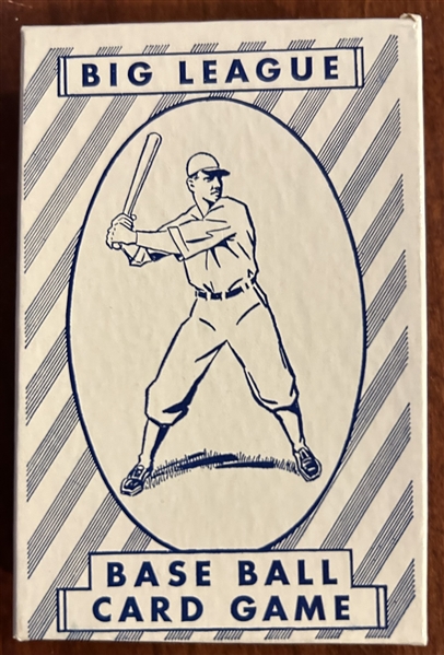 1949 BIG LEAGUE BASE BALL CARD GAME