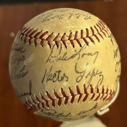 1960 NEW YORK YANKEES FACSIMILE SIGNED BASEBALL