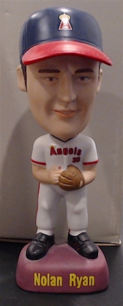 NOLAN RYAN SAMS BOBBING HEAD (ANGELS UNI) w/BOX