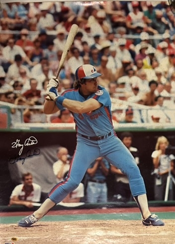 GARY CARTER 21 X 28 SIGNED PHOTO w/COA