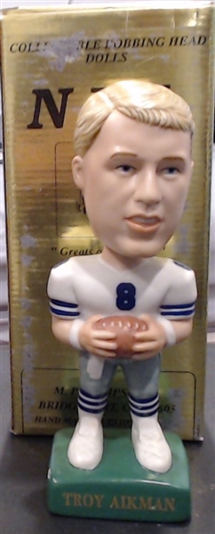 SAMS TROY AIKMAN BOBBING HEAD W/ BOX