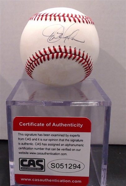 DAVE MAGADAN AUTOGRAPHED BALL W/ CAS COA