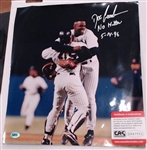 12 1/4 X 11 DWIGHT GOODEN AUTHOGRAPHED PHOTO W/ CAS COA 