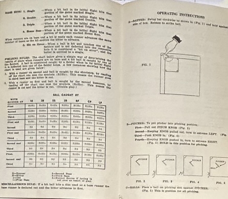 VINTAGE JACKIE ROBINSON's OFFICIAL BASEBALL GAME RULES BOOKLET-HTF