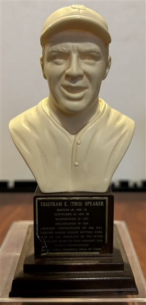 1963 TRIS SPEAKER HALL OF FAME BUST / STATUE