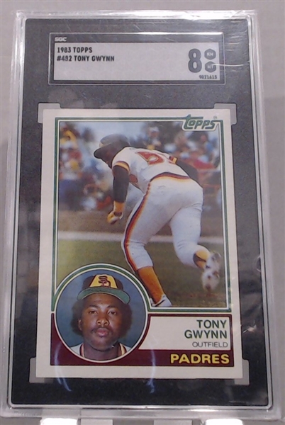 1983 TONY GWYNN (RC) SGC 8