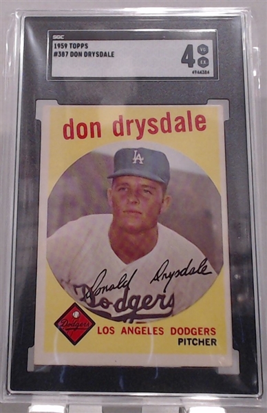 1959 DON DRYSDALE SGC 4