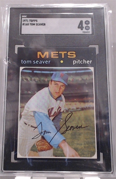 1971 TOPPS TOM SEAVER SGC 4