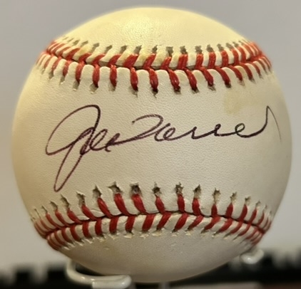 JOE TORRE SIGNED OAL BASEBALL w/COA