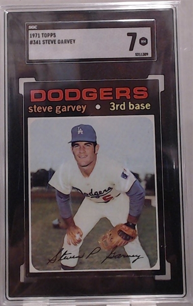 1971 TOPPS STEVE GARVEY (RC) SGC 7