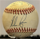 300 WIN SIGNED BASEBALL w/LOA- 10 SIGNATURES - RYAN/SEAVER & MORE