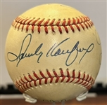 HALL OF FAME PITCHERS SIGNED BASEBALL w/LOA- 10 SIGNEES INCLUDING KOUFAX