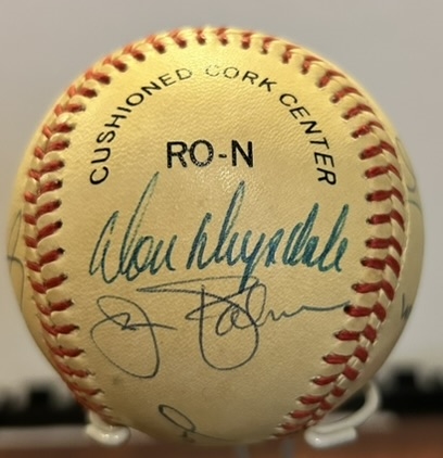 HALL OF FAME PITCHERS SIGNED BASEBALL w/LOA- 10 SIGNEES INCLUDING KOUFAX