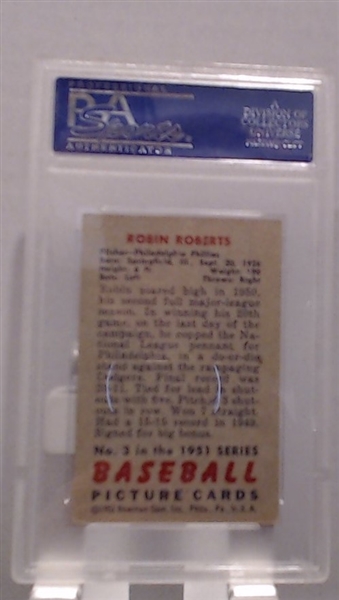 1951 BOWMAN ROBIN ROBERTS PSA 5