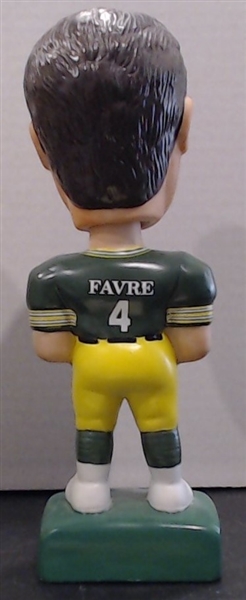 BRETT FARVE SAMS BOBBING HEAD W/ COA AND BOX (PACKER UNI)