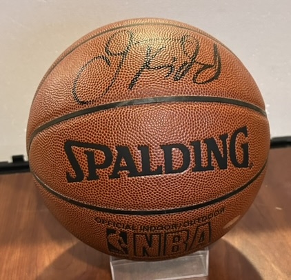 JASON KIDD SIGNED NBA BASKETBALL w/STEINER