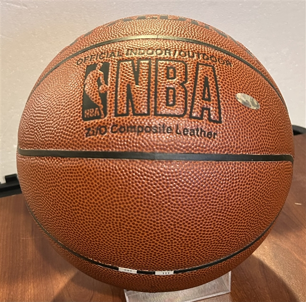 JASON KIDD SIGNED NBA BASKETBALL w/STEINER