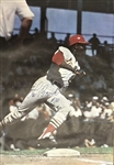 LOU BROCK 24" X 36" SIGNED COLOR POSTER w/JSA COA