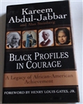 KARREM ABDUL-JABBAR BLACK PROFILES IN COURAGE AUTHOGRAPHED BOOK W/CAS COA