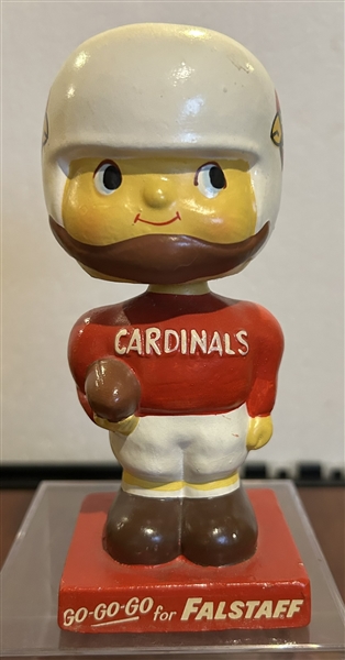 60's ST. LOUIS CARDINALS GO-GO-GO FOR FALSTAFF BOBBING HEAD