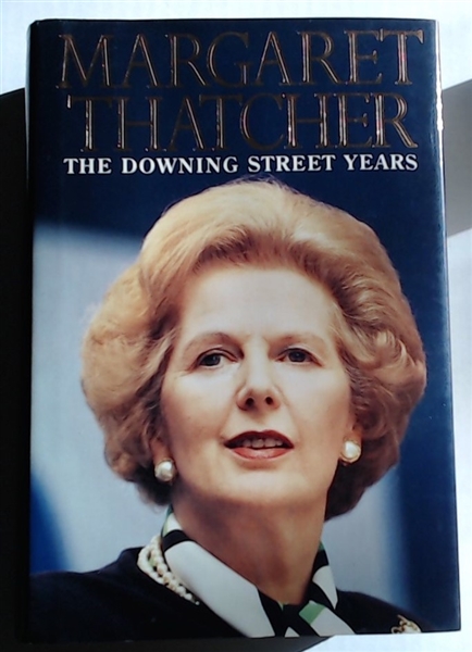 MARGARET THATCHER AUTOGRAPHED BOOK W/ CAS COA