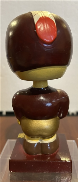 60's WASHINGTON REDSKINS SQUARE BASE BOBBING HEAD 