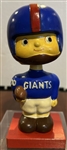 60s NEW YORK GIANTS "WOOD BASE" BOBBING HEAD 