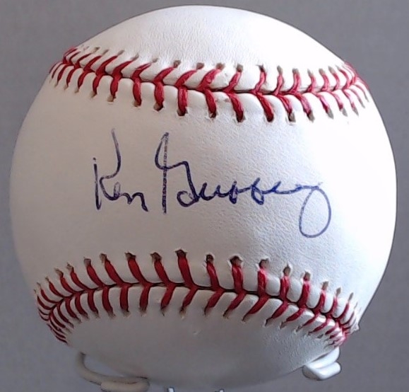 KEN GRIFFEY SR. AUTHOGRAPHED BASEBALL W/ CAS COA