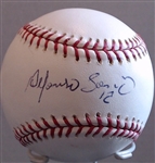 ALFONSO SORIANO AUTHOGRAPHED BASEBALL W/ CAS COA