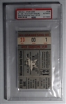 1955 ALLSTAR GAME TICKET STUB PSA AUTHENTIC