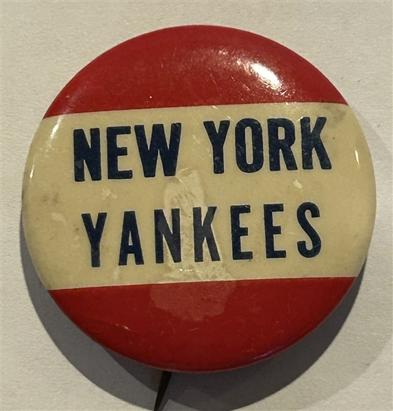 VINTAGE NEW YORK YANKEES PIN