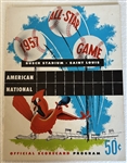 1957 MLB ALL-STAR GAME PROGRAM @ ST. LOUIS