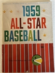 1959 MLB ALL-STAR GAME PROGRAM @ PITTSBURGH - 1st GAME