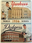 1956 WORLD SERIES PROGRAM - DON LARSENs PERFECT GAME