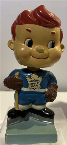 60's TORONTO MAPLE LEAFS 'HIGH SKATE BOBBING HEAD/BANK