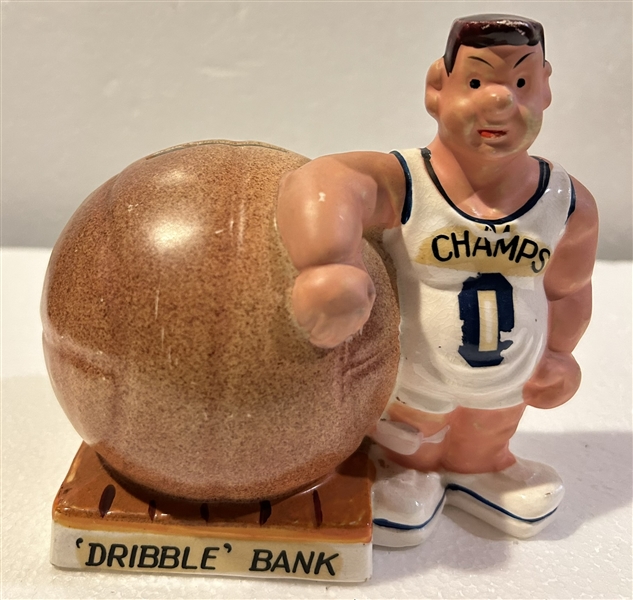 VINTAGE 60's BASKETBALL DRIBBLE BANK