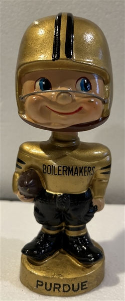 60's PURDUE BOILERMAKERS TOES-UP BOBBING HEAD