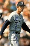 BILLY MARTIN SIGNED 8" x 10" PHOTO w/COA