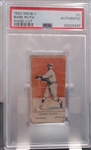 1920 BABE RUTH HAND CUT W516-1 PSA AUTHENTIC