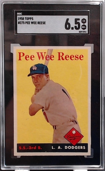 1958 TOPPS PEE WEE REECE SGC 6.5