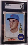 1968 TOPPS TOM SEAVER SGC 4