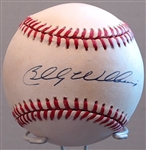 BILLY WILLIAMS AUTOGRAPHED BASEBALL W/CAS COA