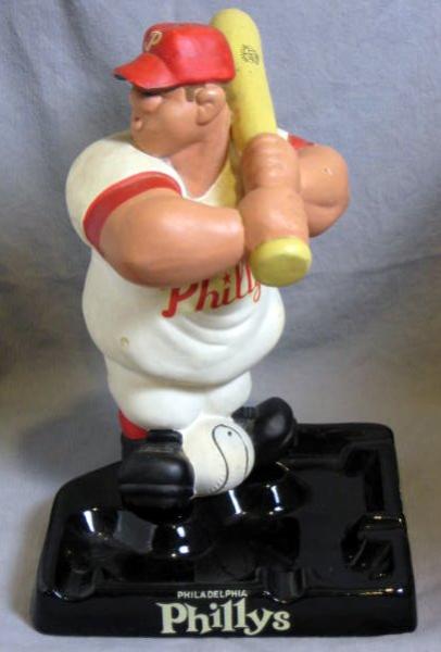 60's PHILADELPHIA PHILLIES KAIL FIGURAL ASHTRAY
