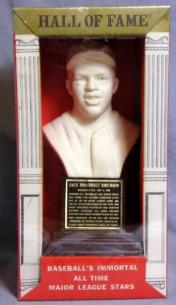 1963 JACKIE ROBINSON HALL OF FAME BUST w/SEALED BOX