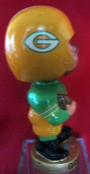 60's GREEN BAY PACKERS TYPE 2 TOES-UP BOBBING HEAD