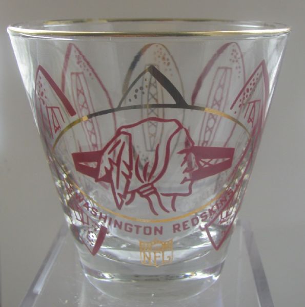 60's WASHINGTON REDSKINS HEDY GLASS